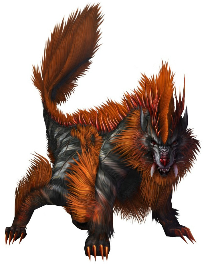 长期失去伴侣的雄性响狼变异而成的亚种,登场时都是独自行动,不会有