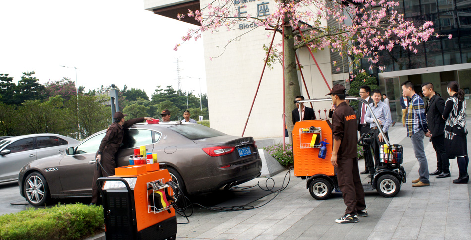 威洁士流动洗车