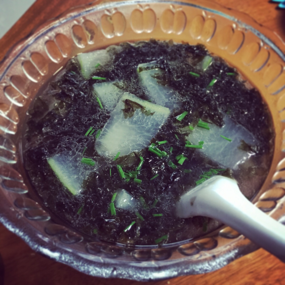 海带紫菜冬瓜汤