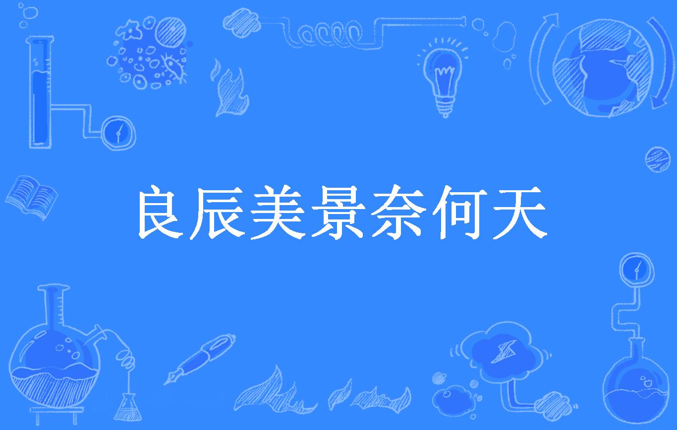 良辰美景奈何天