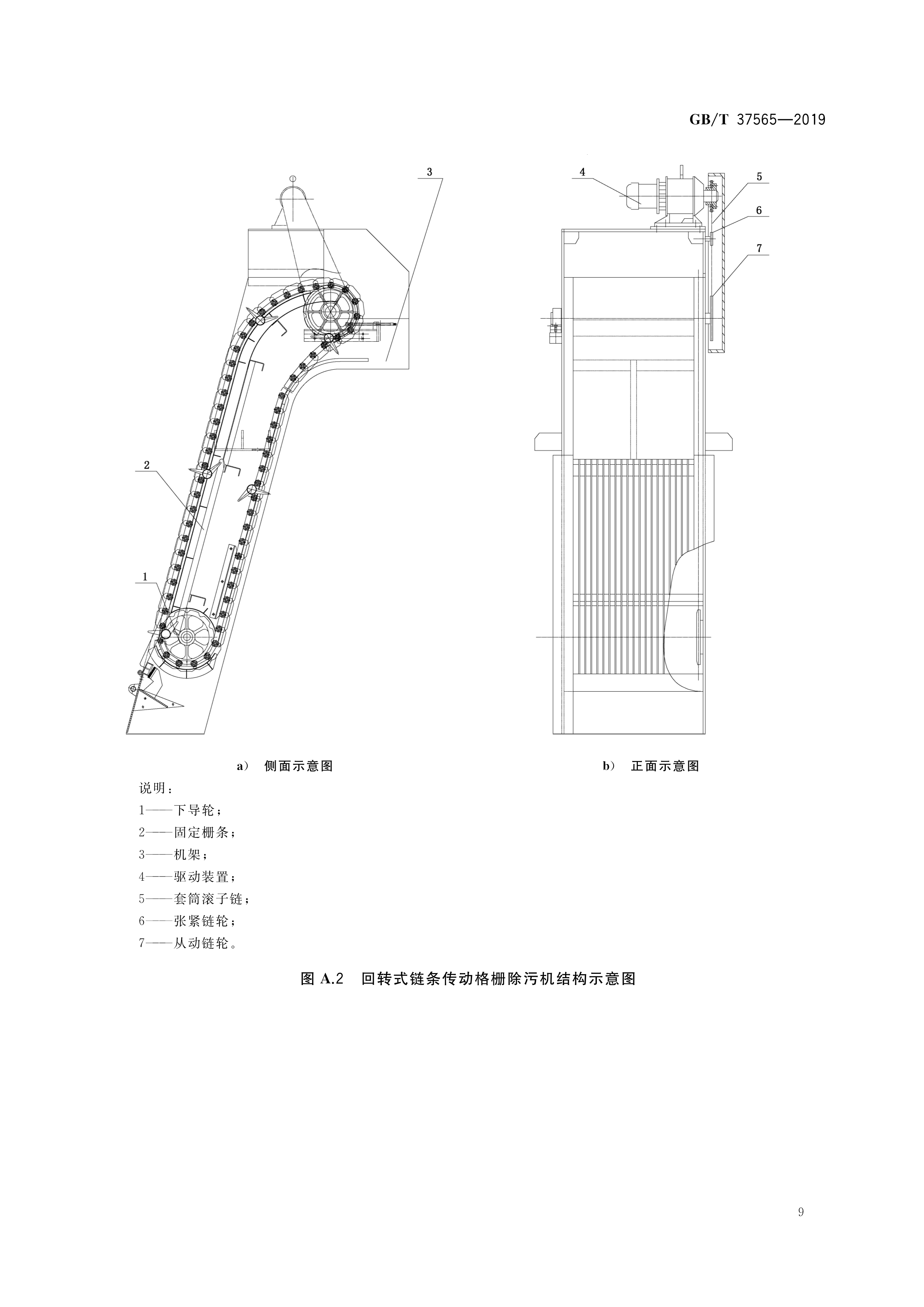 给水排水用格栅除污机通用技术条件