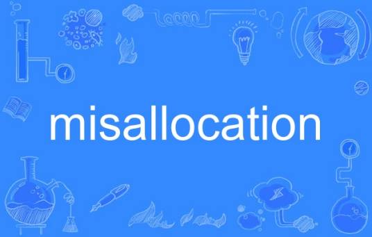 misallocation_百度百科