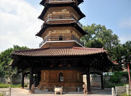 韶关南雄三影塔