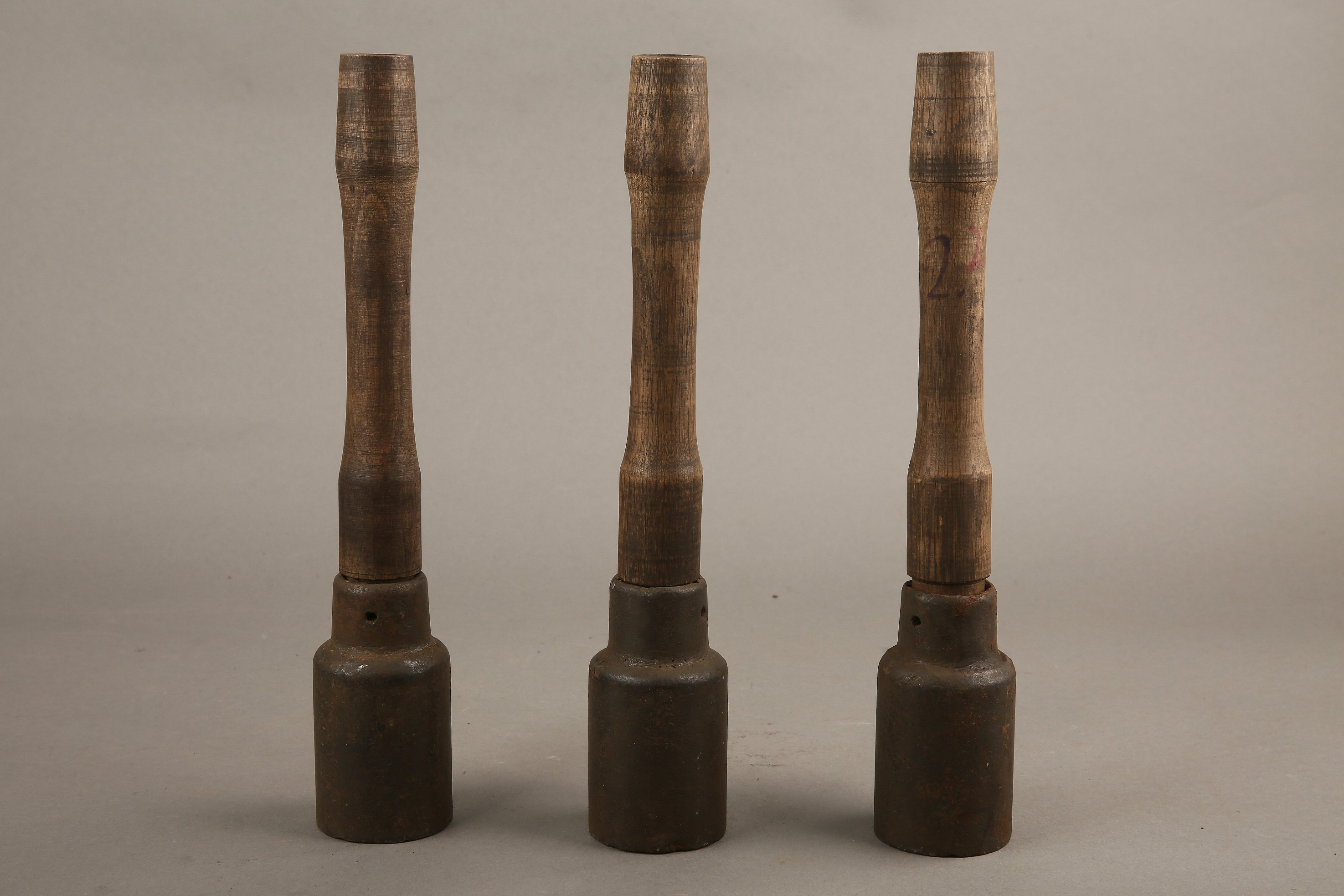 中国军队仿德m24式手榴弹