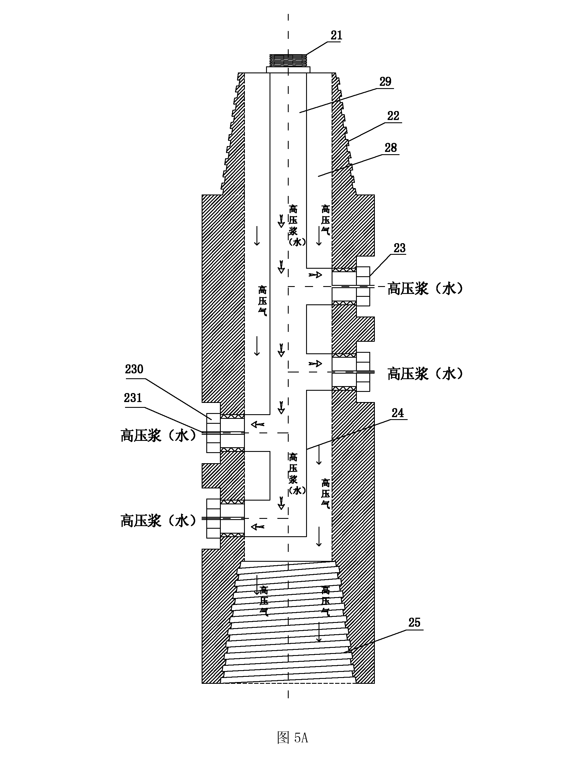 潜孔冲击高压旋喷桩的施工工艺和设备