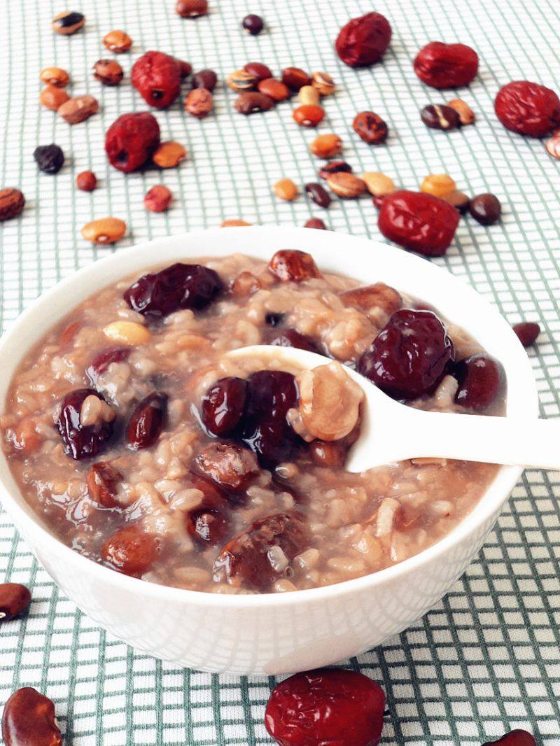 大枣赤豆山药粥