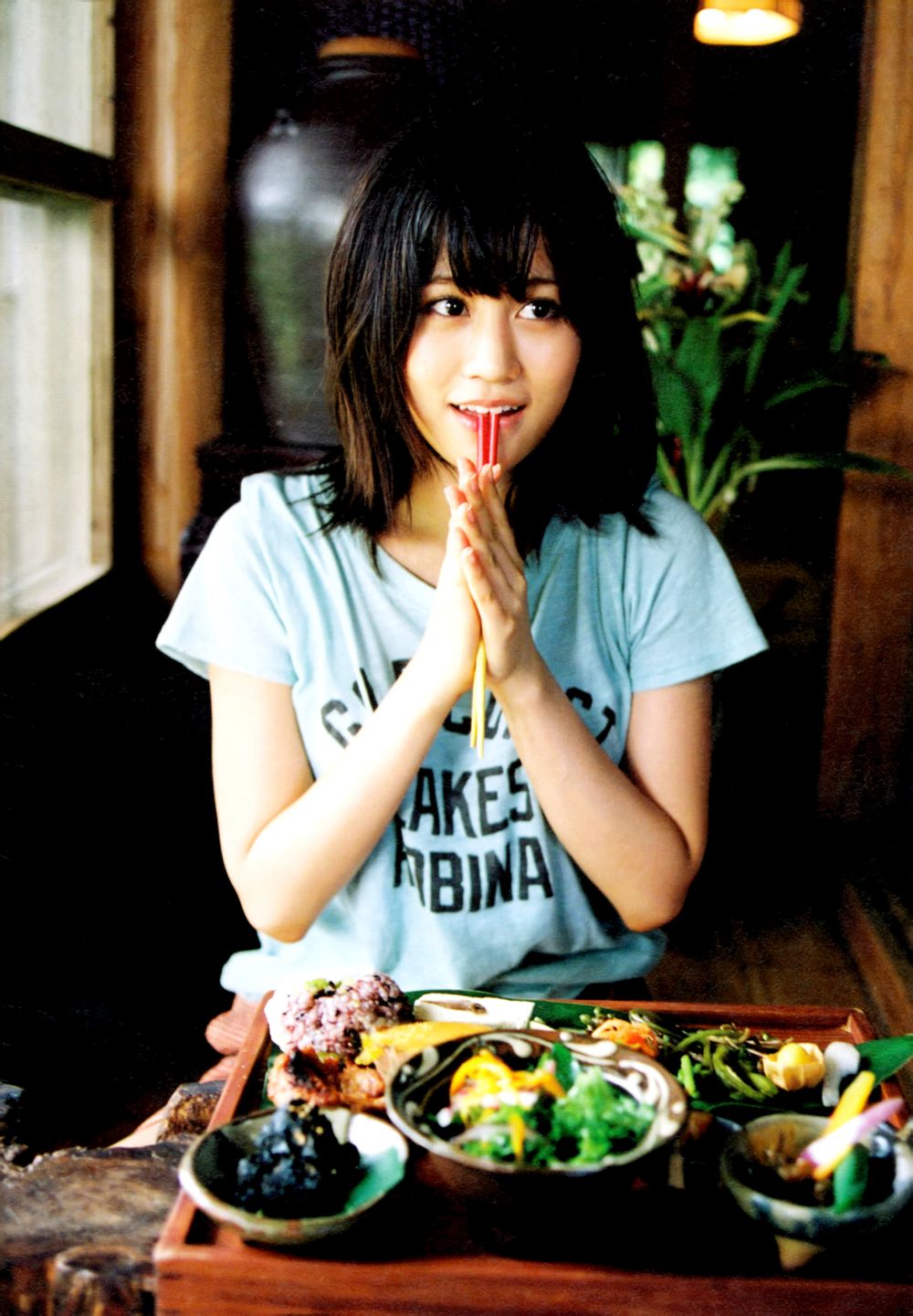  p>前田敦子,昵称"あっちゃん"(阿酱).