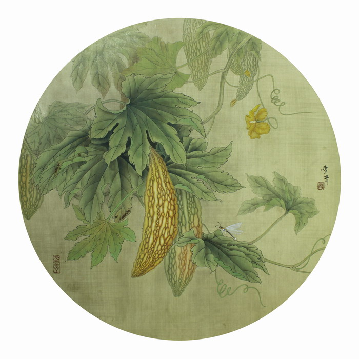 龚雪青,河北省任丘市人,职业画家,别署九墨