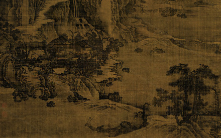 匡庐图（五代荆浩创作绢本墨笔画）_百度百科