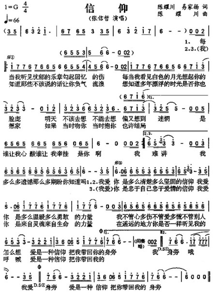 信仰（2000年张信哲演唱歌曲）_百度百科