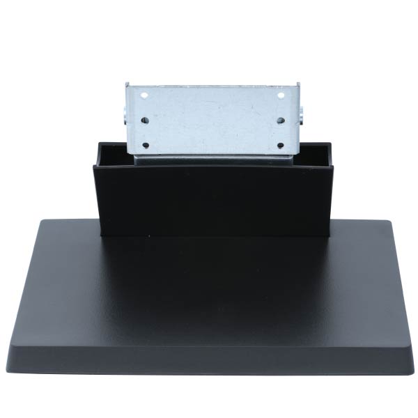  p>显示器底座,支撑显示器的一个支架,有四个标签和一个锁扣将其固定