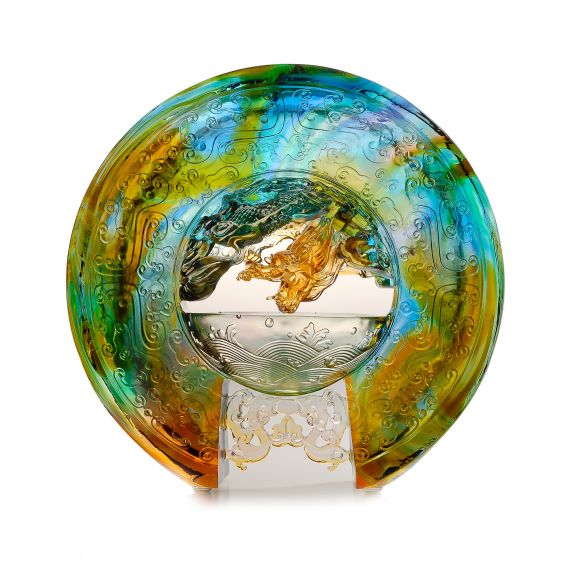  p data-id="go6fbfkyjo">琉璃,亦作"瑠璃",是以各种颜色(颜色由各种