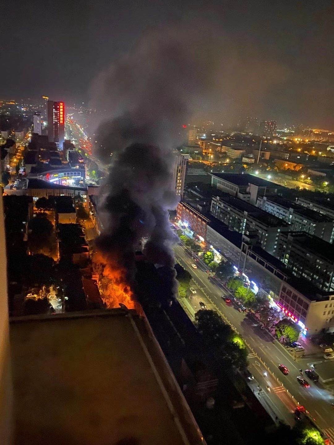 2020年10月25日常州商铺火灾事故