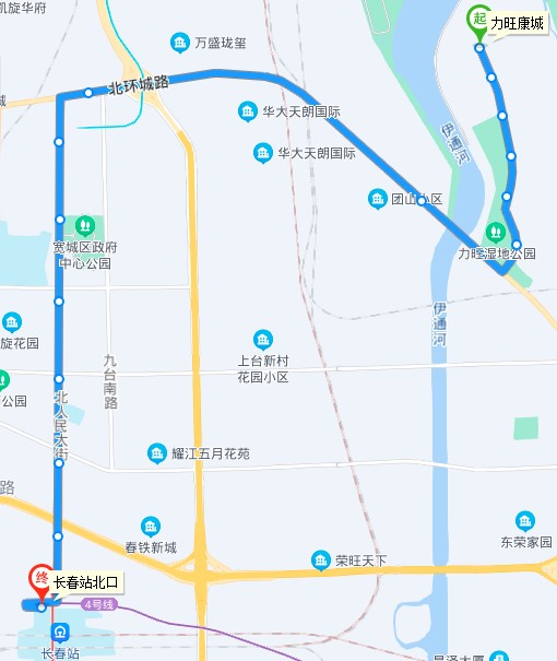 长春公交z16路