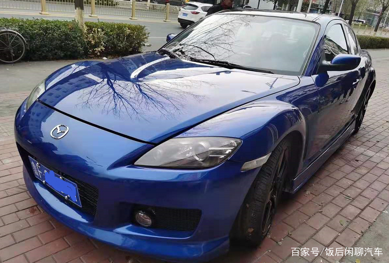 45万买的马自达RX-8，植入丰田2jz引擎，马力增至六百匹_百科TA说