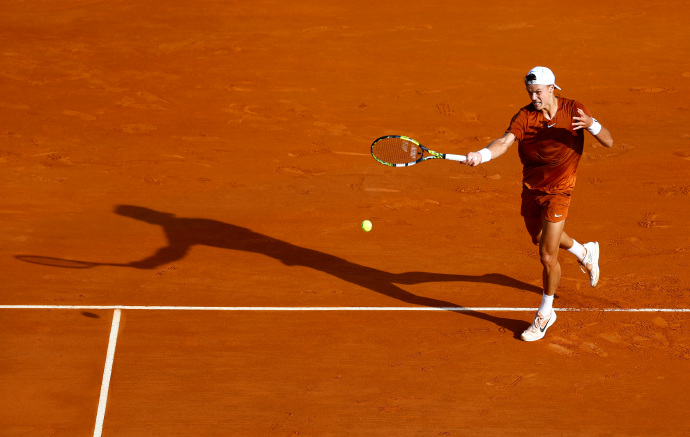 网球双反慢动作视频网球双反