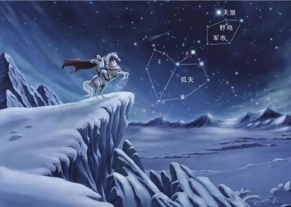 云看展｜星空中的“挽弓射天狼”_百科TA说