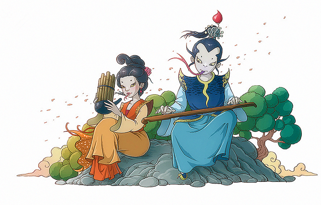 三位一目双瞳的上古大神，一个是天皇，两个是人皇_百科TA说