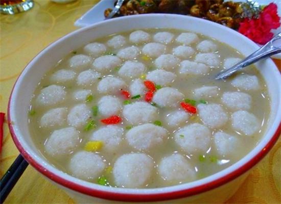 浓汤酸辣鱼丸