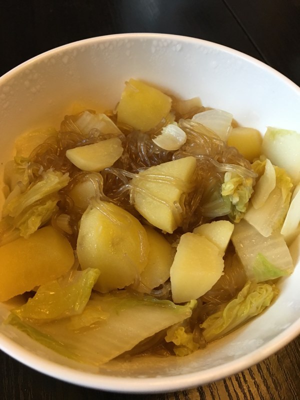 土豆熬白菜