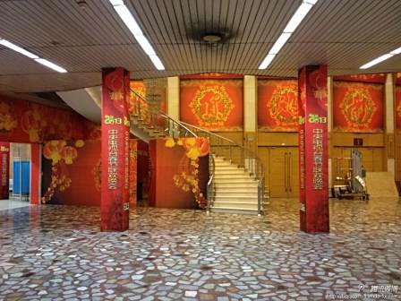 2013中央电视台春节联欢晚会1号厅门口