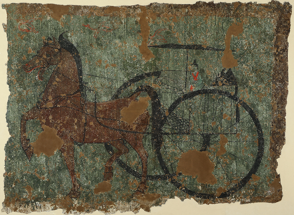 东汉车马出行图