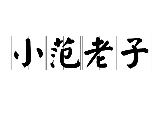  p>小范老子,汉语成语,拼音xiǎo fàn lǎo zi