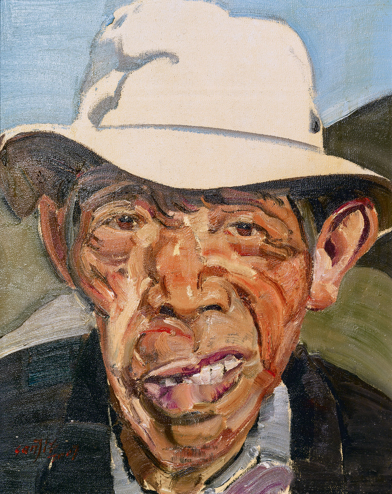 王桂勇(三杰) 1969年生于山东兖州,中国艺术研究院文学艺术院专职画家