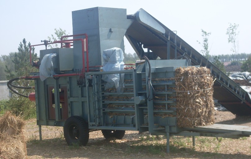 yz3-200x移动式稻壳打包机