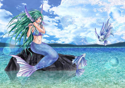 谓人鱼之灵异者.《山海经:海内南经》有相关记载. /p>