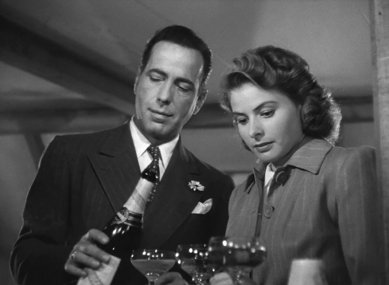  p>《卡萨布兰卡》是由华纳兄弟影片公司出品的爱情电影,由 a target=