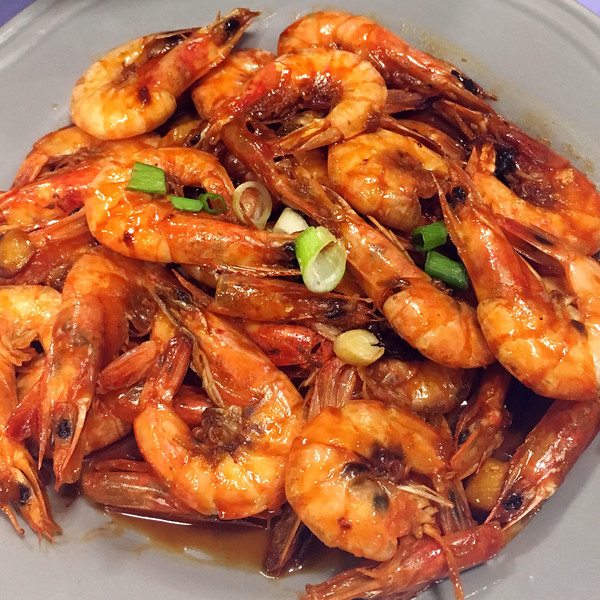 红烧基围虾