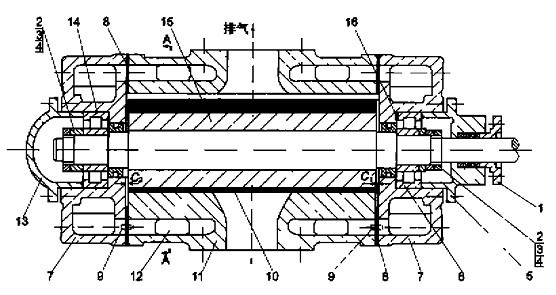 单级滑片压缩机