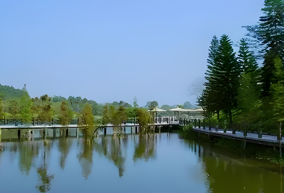 清远羊角山水度假森林