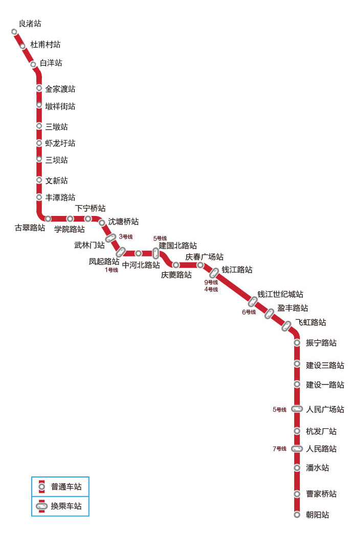 杭州公交地铁2号线