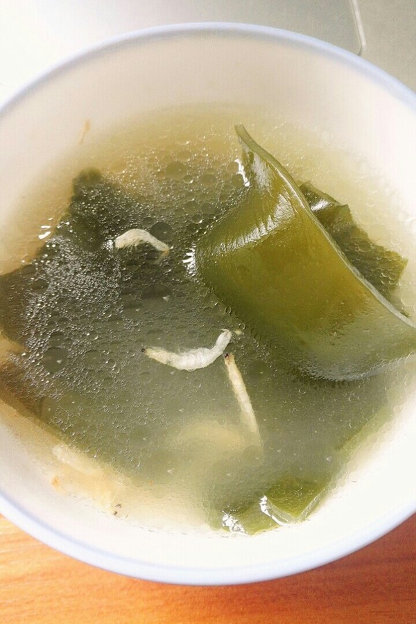 虾皮海带汤