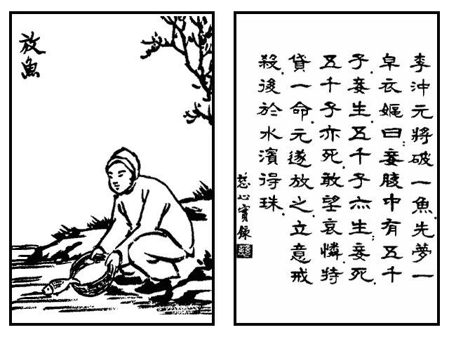  p>《放鱼》是一篇图文作品,出自《 a target="