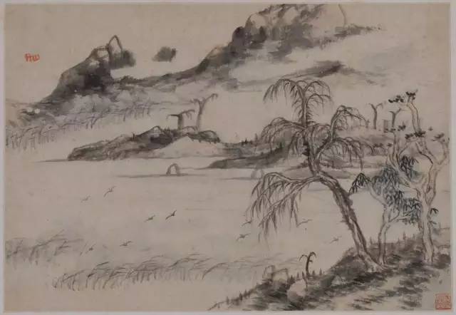 四僧画集／ 瀬江（弘仁）、髡残、石濤、 八大山人　　　中国書籍　国内入手困難品 中国四大画僧石涛、八大山人、髡残和弘仁作品欣赏，你更喜欢谁