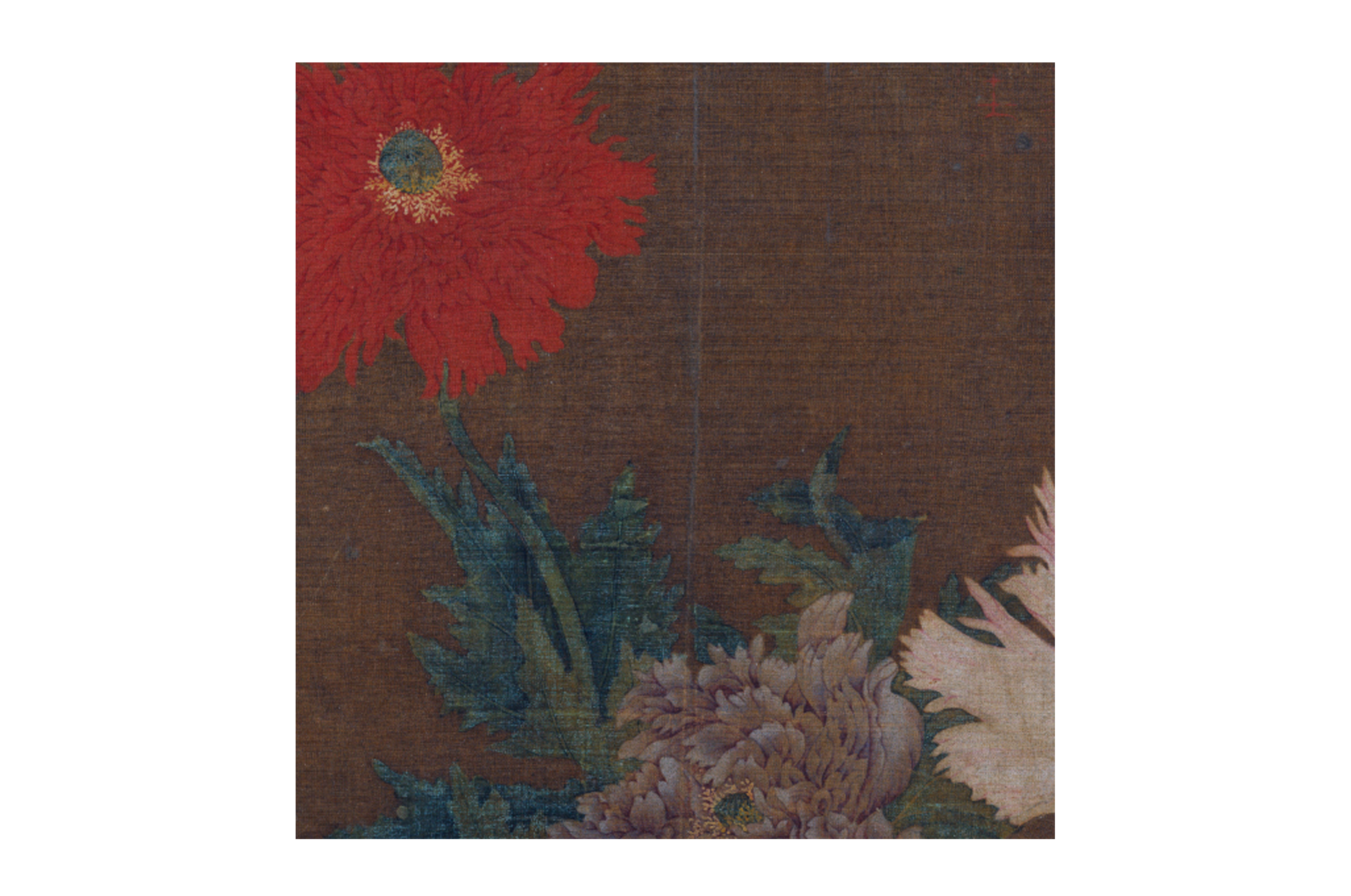  p data-id="t57fvqrdmn3a">宋人虞美人图纨扇是一件宋代的书画,纵25.