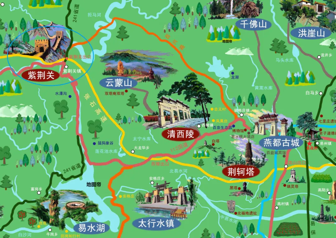 太行八陉之蒲阴陉在哪？土木堡之变，瓦剌破紫荆关_百科TA说