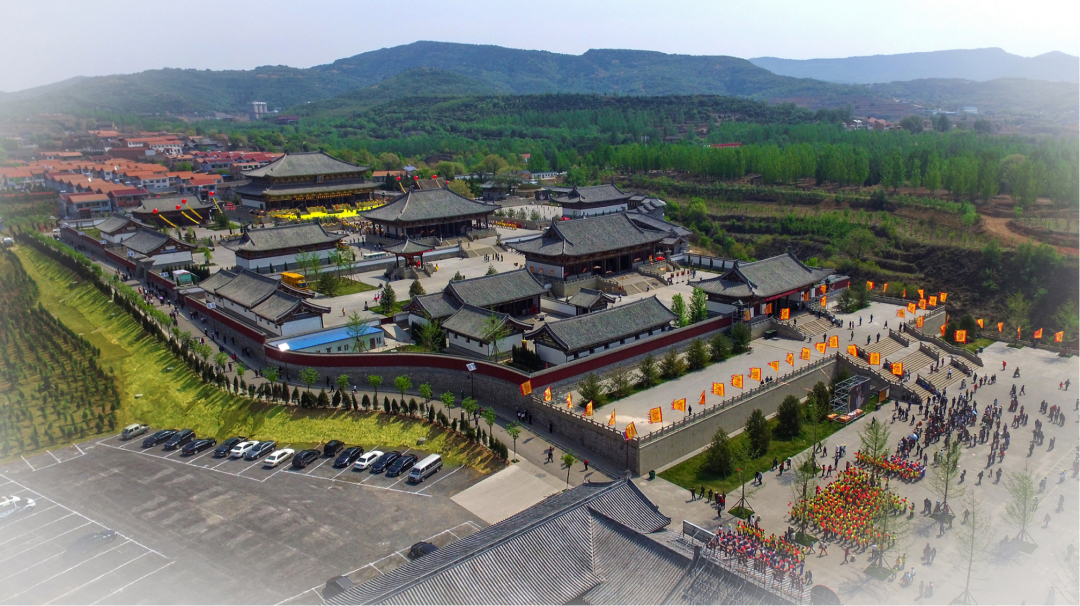 炎帝陵景区,位于山西省晋城市高平市城