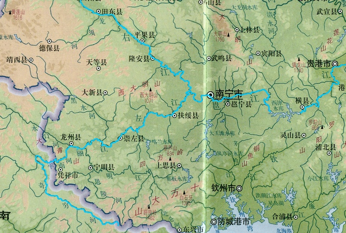  p>左江,是 a href="#" data-lemmaid="16818048">西江 /a>水系上游