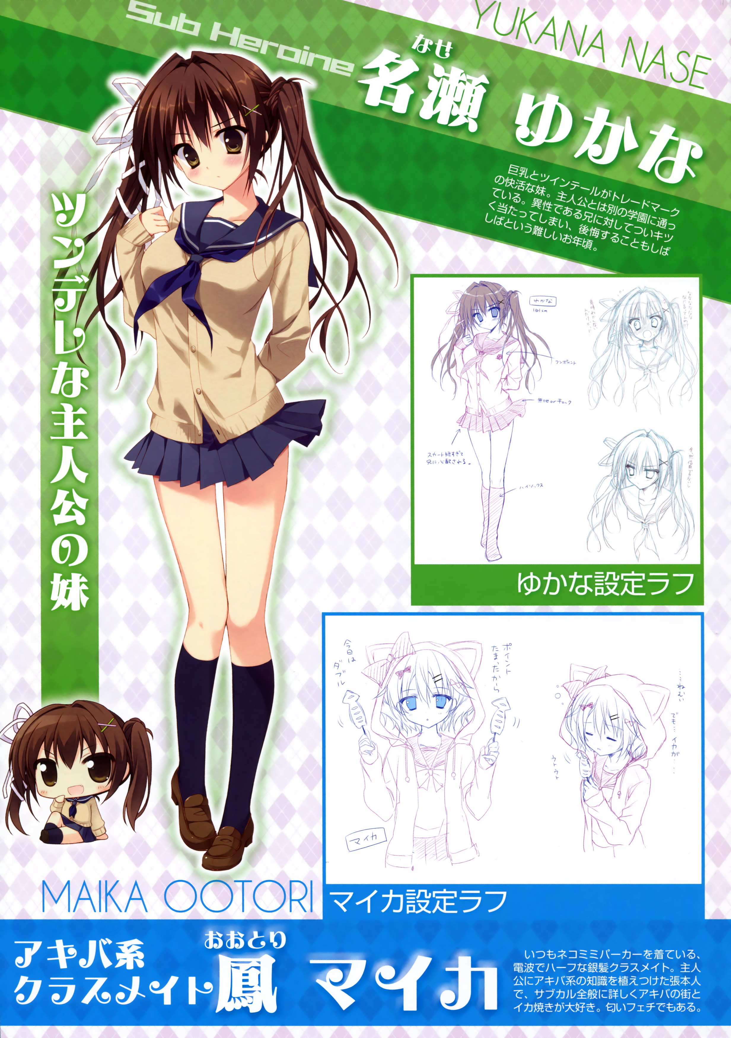  p>名濑由佳奈,女,动漫作品《她的圣域》等游戏登场角色之一. /p>