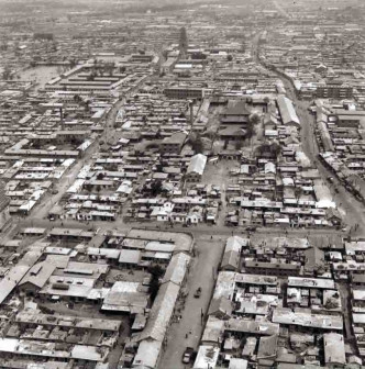 朝阳老城格局旧照