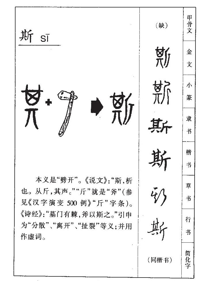  p>斯(拼音:sī)为汉语一级通用规范汉字(常用字).