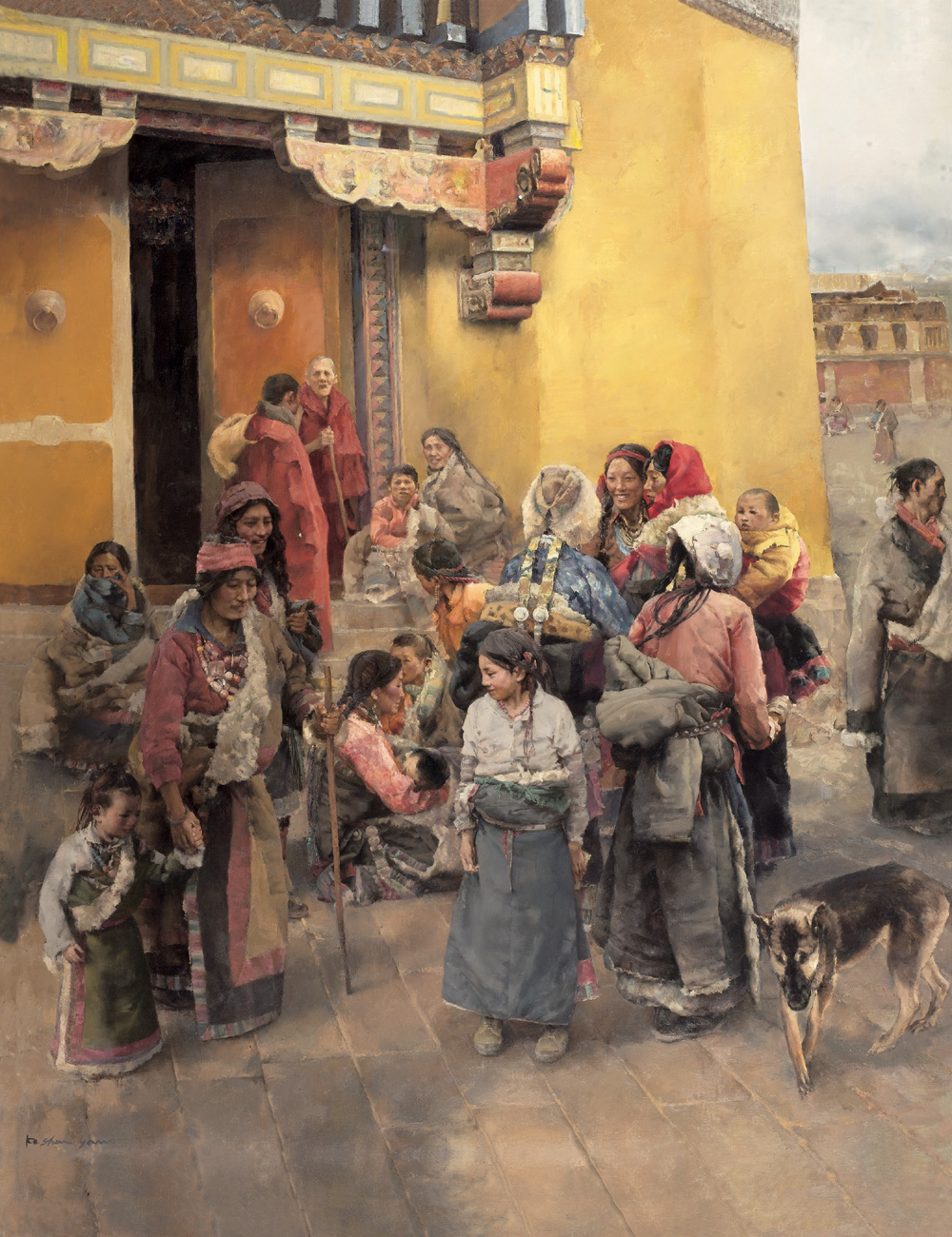  p data-id="gnaub5jotq">杨克山(1944.4—)擅长油画,水粉画.