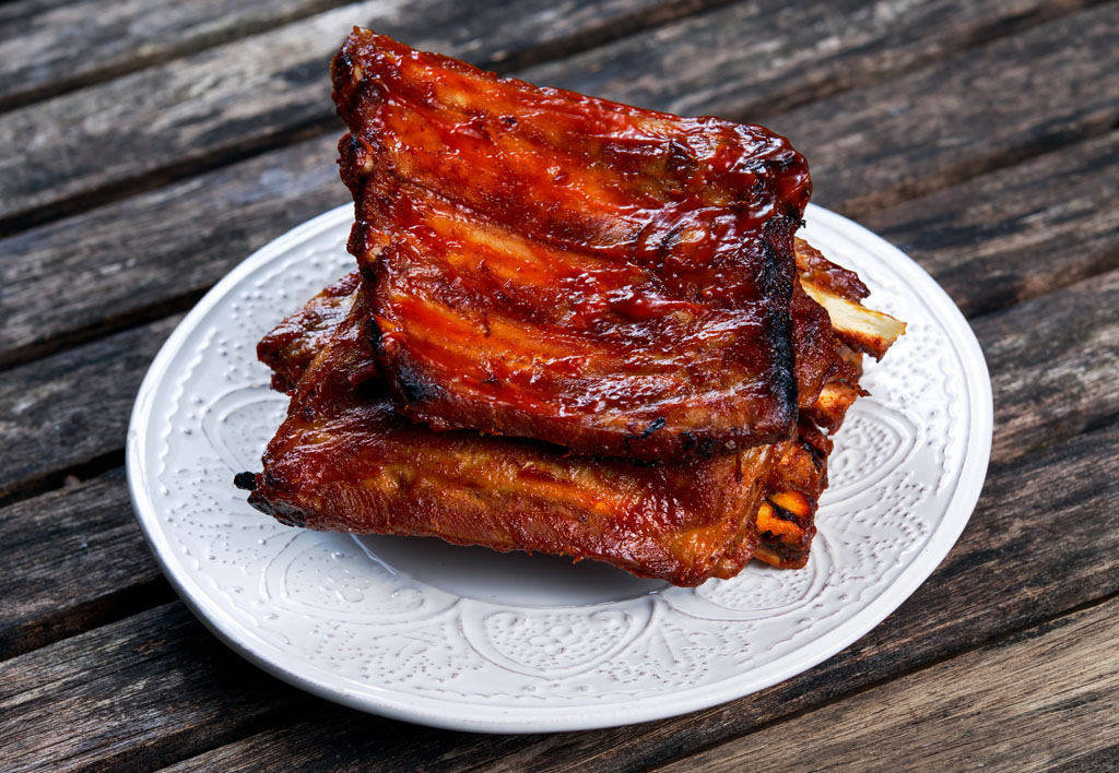 甜辣烤肋排