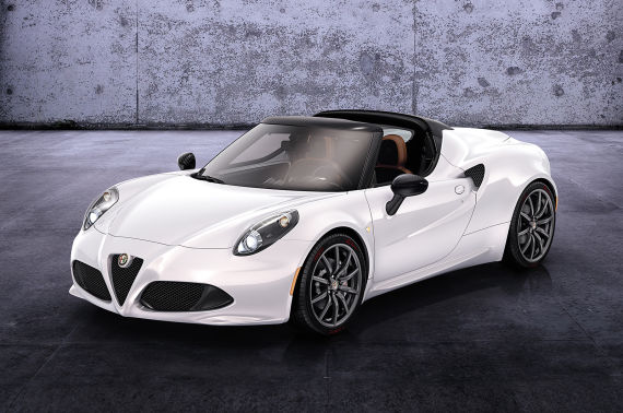 阿尔法罗密欧4c spider