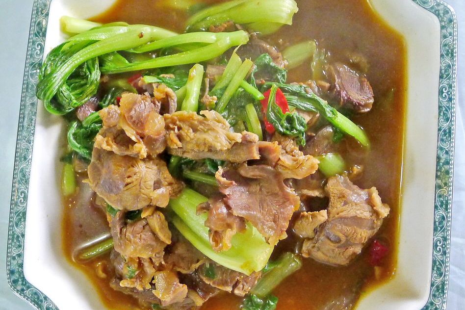 青菜牛肉