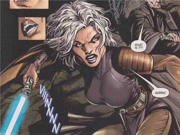  p>暗女(dark woman )这个人物来自星战系列的衍生作品中,原名安娅